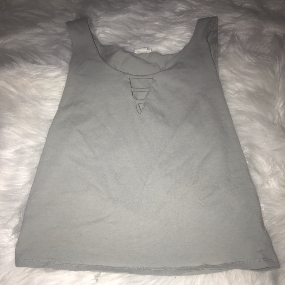 Cute pale green tank from Garage